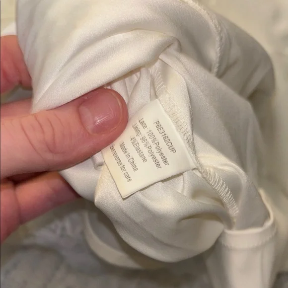 Parker White Pleated Tiered Halter Mini Dress | Size XS - Picture 4 of 4